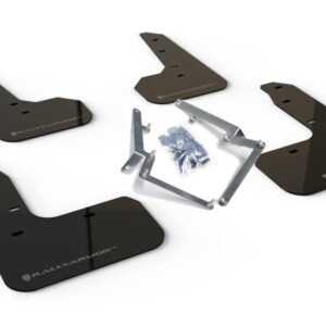 Rally Armor Mud Flaps – Honda Civic Hatch FK4 FK7 (Black/Grey)