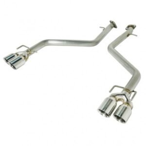 Remark Axleback Muffler Delete Set – Lexus IS 2017-2020/RC350 (Double Wall Stainless Tips)